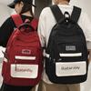 Primary School Boy Junior High School Student Burgundy Backpack Female College Student High School Student Backpack