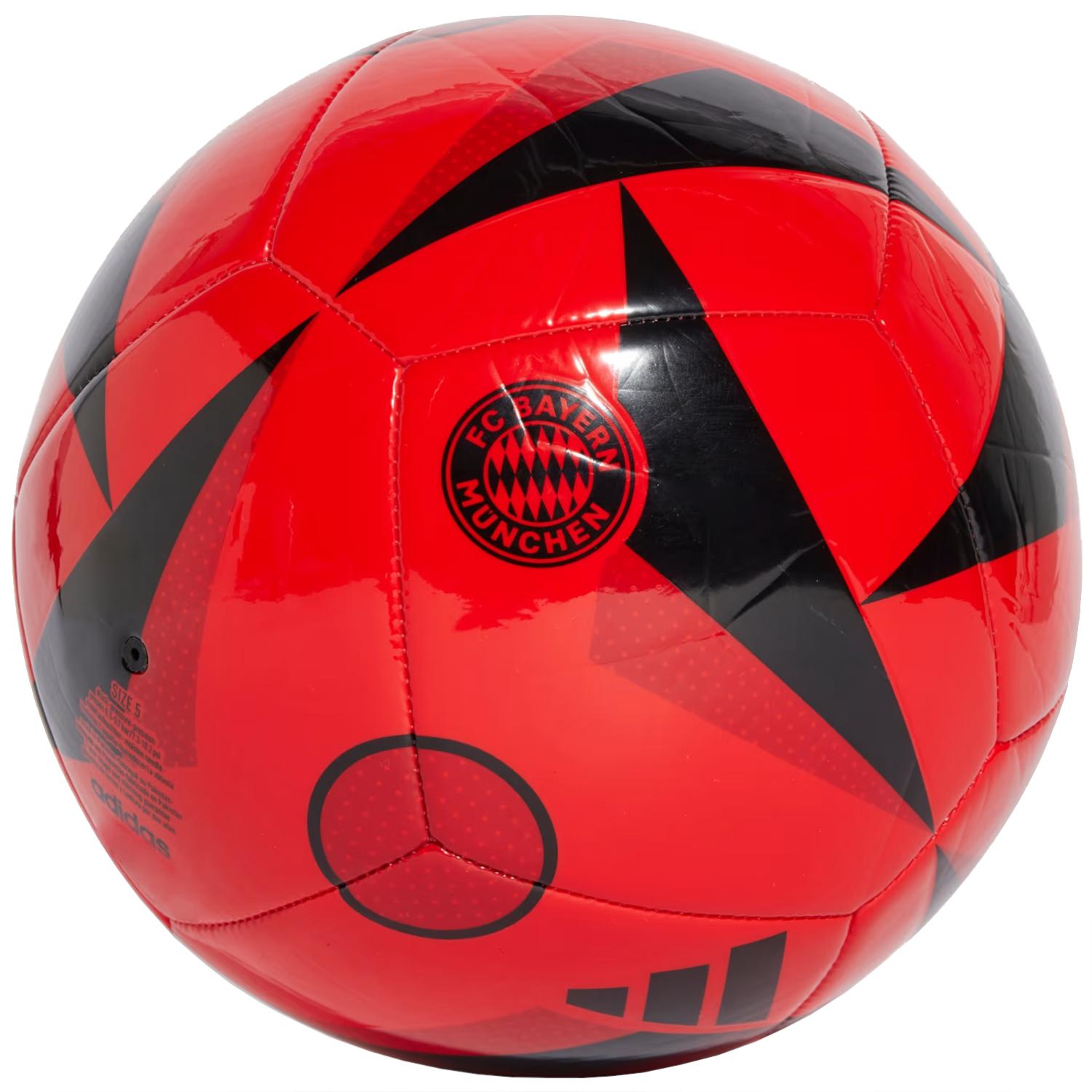 adidas FC Bayern Monaco Home Club Ball, Unisex rosso Calcio 5 rosso