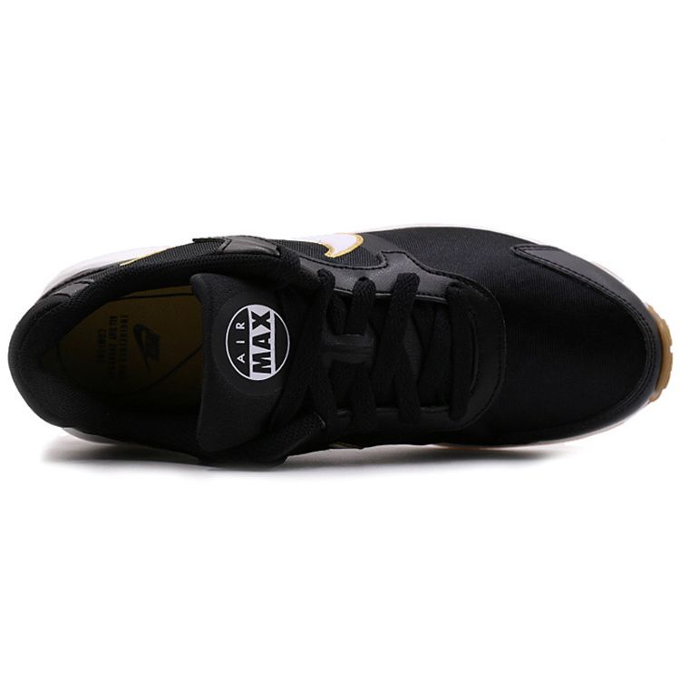 Nike Air Max Guile Solid Color Minimalist Fabric Synthetic Leather Low Top Air Cushion Marathon Running Shoes Women sneaker 916787-007