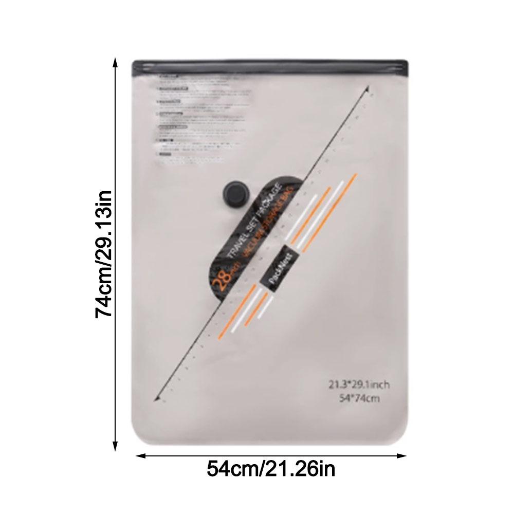 No Pump Seal Compression Bag Large Capacity Clothing Seal Bag  Travel Accessories