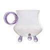 Heat-resistant Glass Teacup High Borosilicate Master Cup Kung Fu Tea Set Transparent Teacup Anti-ironing Water Cup with Handle