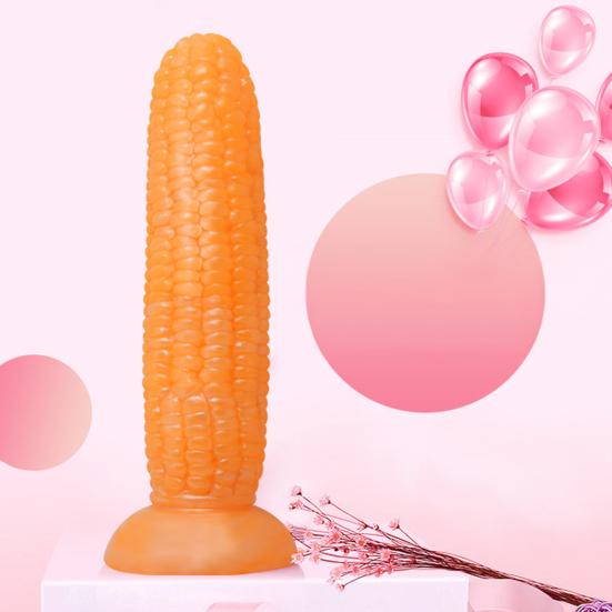 Suction Cup Dildo Adult Sex Toy Fun Banana Cucumber Corn Dildo Fruit Vegetable Design Soft Dildo Anal Toy for Women