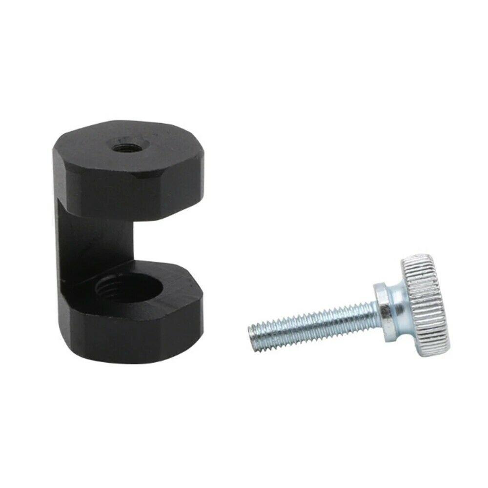 1PC Mini CNC Aluminum Matte Black Universal Car Engine Spark Plug Gap Caliper Tool M14/M12/M10