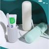 New Simple Vertical Stripe Wash Cup Portable Toothbrush and Toothpaste Storage Box Home Bathroom Accessory Mouthwash Cup Storage