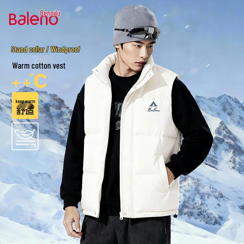 Baleno Men s Stand Collar Padded Vest 3XL