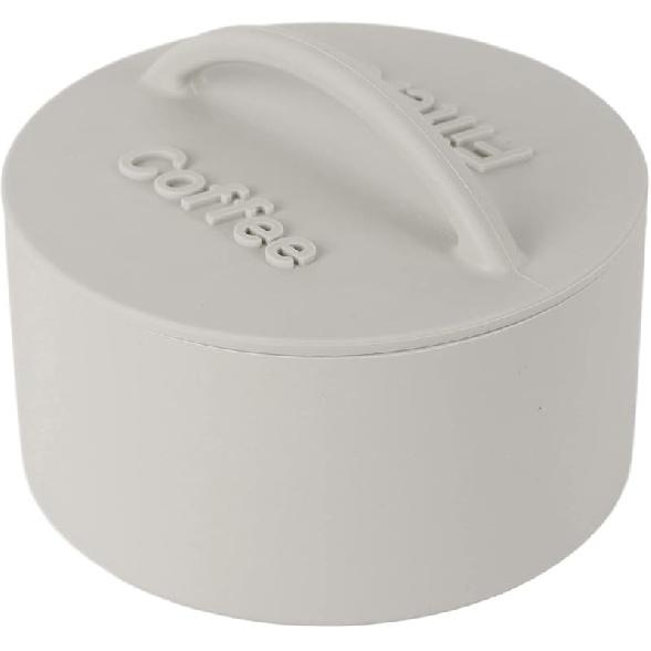 Coffee Filter Holder Reusable Coffee Filter Storage Container with Lid Coffee Basket Used for Family Coffee Counter (Mint Green)