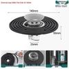 Odor-Proof All-Copper Floor Drain with Anti-Backflow Sealing Cover for Bathrooms