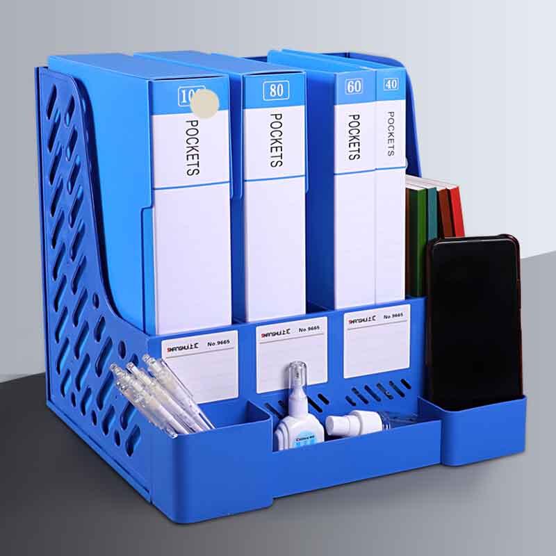 Shou Li Ares Desktop File & Pen Organizer 5-Pack