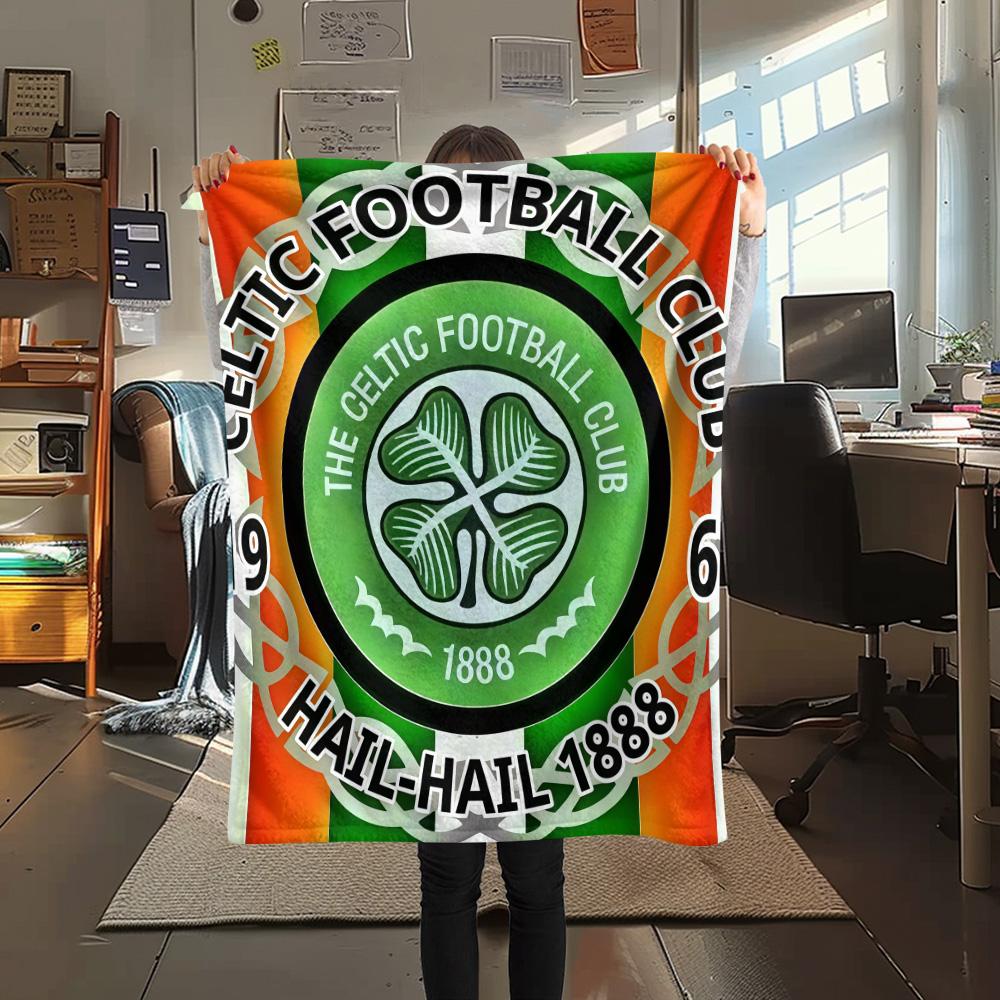 Couverture Flottante Celtic Football Club, Haute qualité Confortable pour Toutes les Saisons, Décoration Intérieure, Chaleur et Confort