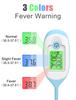 Flexible Tip Silicone Soft Head Lcd Three-Color Backlight Display Waterproof Electronic Clinical Digital Armpit Thermometer