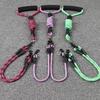 Removable Double Head Dog Rope Wave Pattern Pet Walking Rope Two Dog Lead Rope Medium Breeds