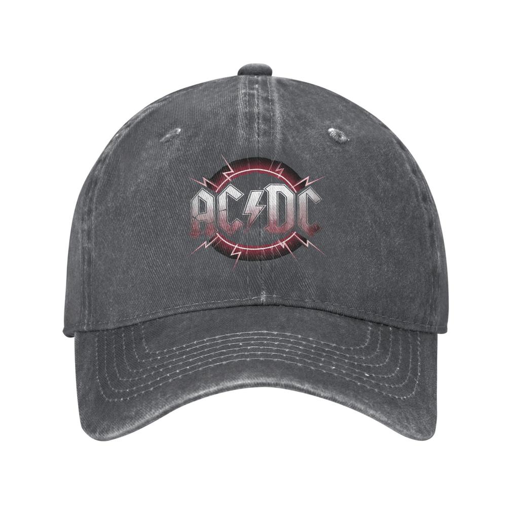 Casquette de baseball unisexe en coton vieilli avec logo Thunder Rock AC et logo DCS, ajustable et décontractée