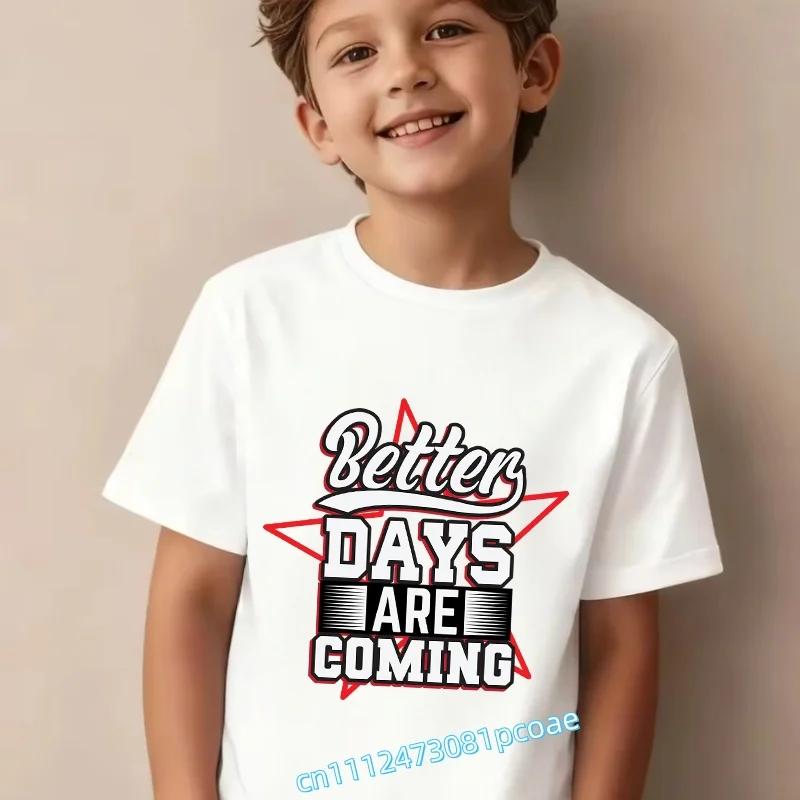Personalized letters children's pure cotton short-sleeved boys' sports shirt,girls' casual top with cartoon print,summer T-shirt