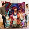 Arcane VI 2D Flat Pattern Flannel Blanket High quality All Seasons Warmth and Comfort Perfect for Christmas Gifts.SMT0917054