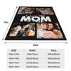 Custom Blanket With Your Own Photos Personalized Throw Blankets For Mom Mothers Day Gifts Birthday Present From Family