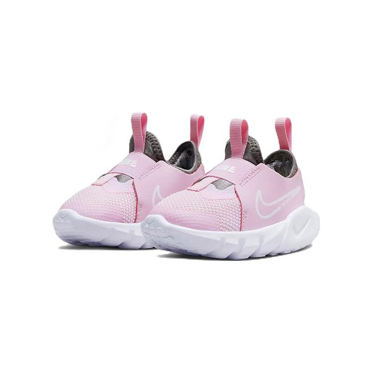 Nike Flex Runner 2 Comfortable Abrasion Resistant Low top Toddler Shoes Pink Infant And Toddler DJ6039-600
