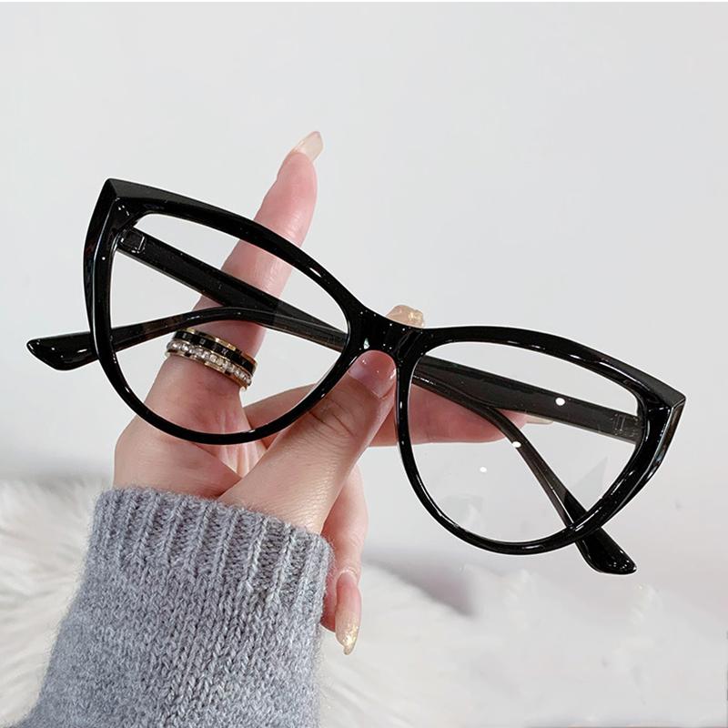 Transparent Anti Blue Light Computer Glasses Cat Eye Frame for Women Men Blocking Glasses Optical Eyewear