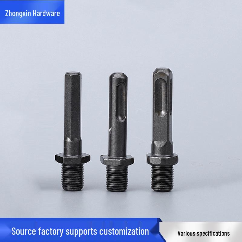 Modified Water Drill Connector for Hammer Drill Impact Conversion