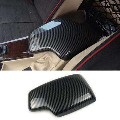 Pour BMW Série 3 F30 13-18 Couleur Fibre de Carbone Boîte d'accoudoir Console Boîte Garniture Couvercle
