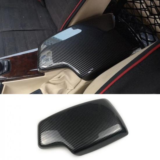 For BMW 3 Series F30 13-18 Carbon Fiber Color Armrest Box Console Box Trim Cover