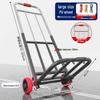 Foldable Hand Cart Trolley for Groceries, Luggage, and Express Delivery