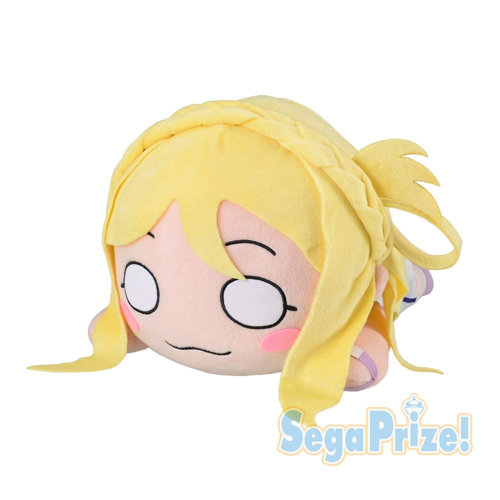 Love Live! Sunshine!! Mega Jumbo Lying Down Plush Toy Mari Ohara Practice Outfit (Prize)