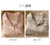 New Couple Pajamas Made of Pure Cotton, Brushed Velvet, High-end Embroidered Home Clothes, All Cotton Long Sleeved Set