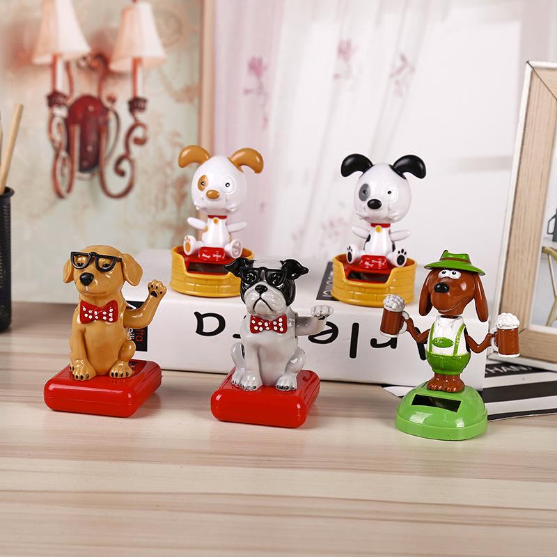 

Creative Lucky Dog Car Ornament Figurine - Cartoon Toy Car Accessory Gift Mixed Models