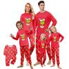 Pigiama Carino Set Famiglia Stampa, Abbigliamento da Casa, Set Famiglia Top a Maniche Lunghe Pantaloni
