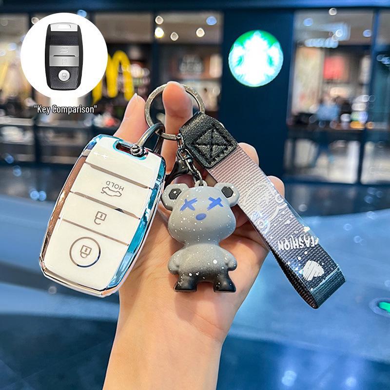 Kia Key Case Shell for K3, K4, K5, KX3, KX5, Sportage, Sorento, Yipao, and K5 Models