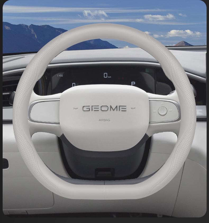 2025 Geely Xingyuan Ultra-thin All-Season Steering Wheel Cover for Model 25