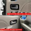 FOR SUZUKI EVERY 2024 2025 ABS Carbon fiber black Car Inner Door Handle door Bowl cap Covers Trims Stickers Interior Accessories