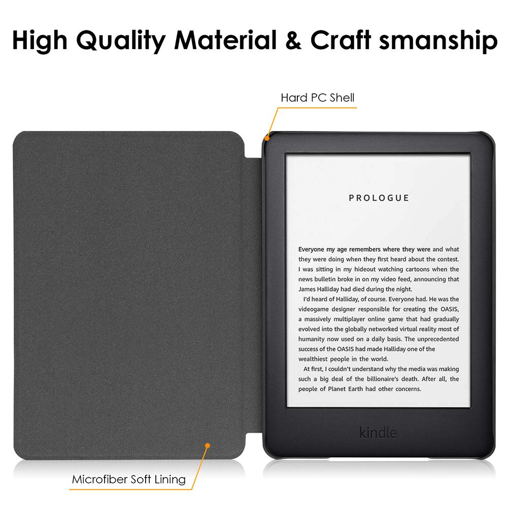 Leather Case Auto Sleep Wake E-Reader Cover for Kindle Paperwhite 12th Gen 2025 7in & Kindle Colorsoft Signature Edition