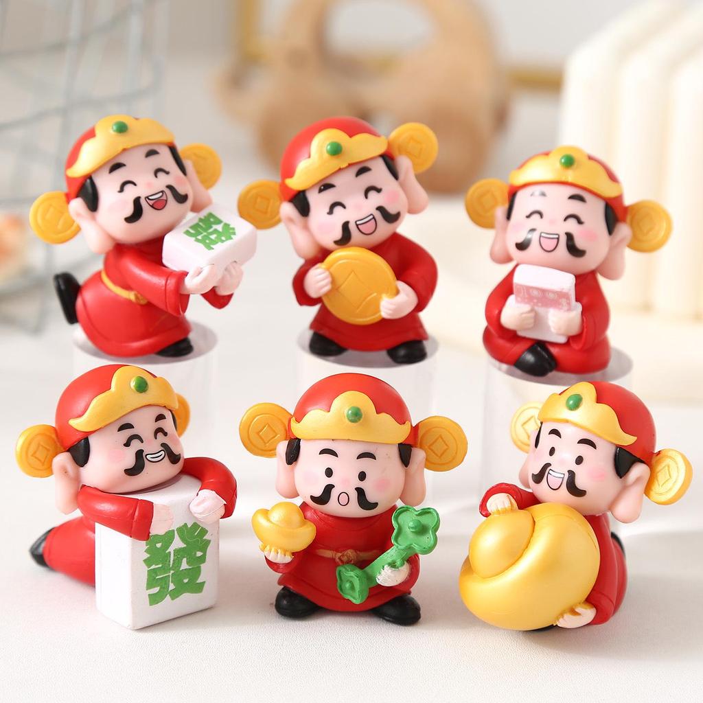 Festive God of Wealth Yuanbao Doll - Blind Box Model Decoration Gift