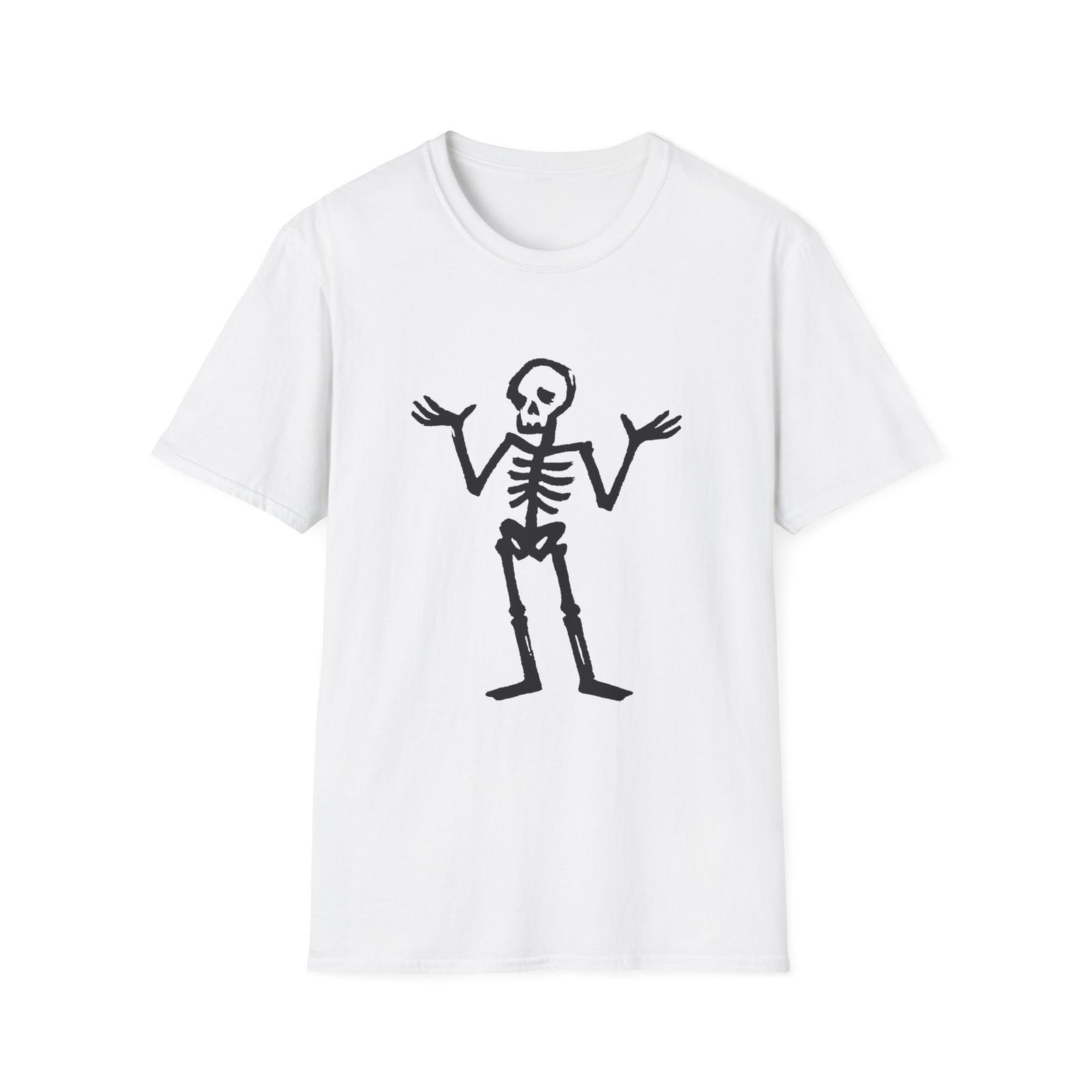 Unisex Softstyle T-Shirt Skeleton Shrug S