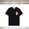 280g Double Yarn Cotton T-Shirt Couples Casablanca Castle Print Short Sleeve Round Neck Loose Fit