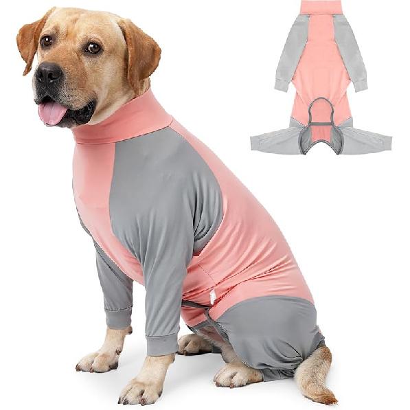 Recovery Suit for Dogs After Sugery, Dog Surgery Recovery Suit for Female Spay Neuter Dogs, Breathable Dog Onesie Spay Body Suit for Abdominal Wounds