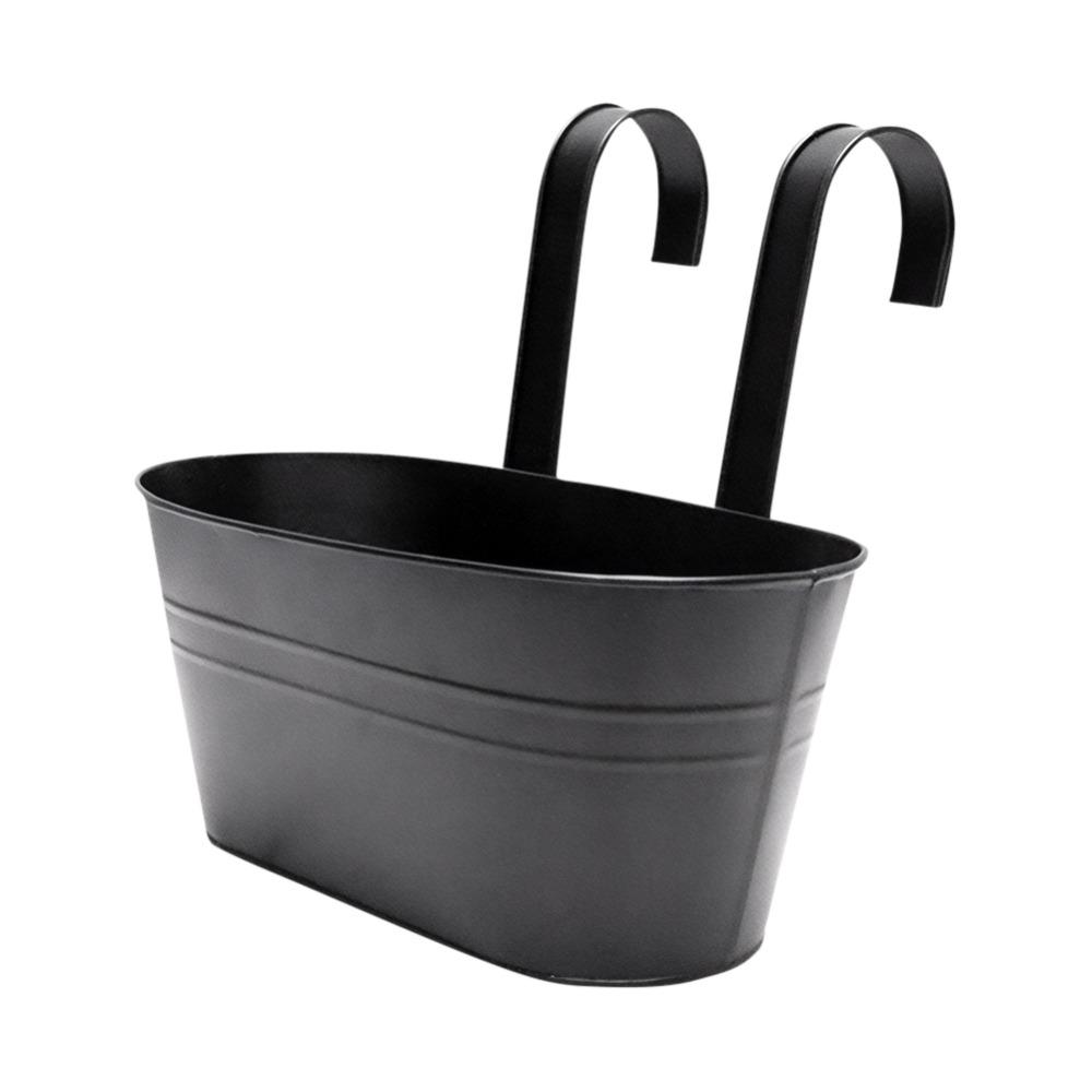 

Solid Color Hanging Basket Plant Storage Holder Garden Supplies Hydroponic Flowerpots чёрный