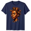 Unisexs Black Art Graphic T Shirt Classic Fit Crewneck Cotton Graphic Tee