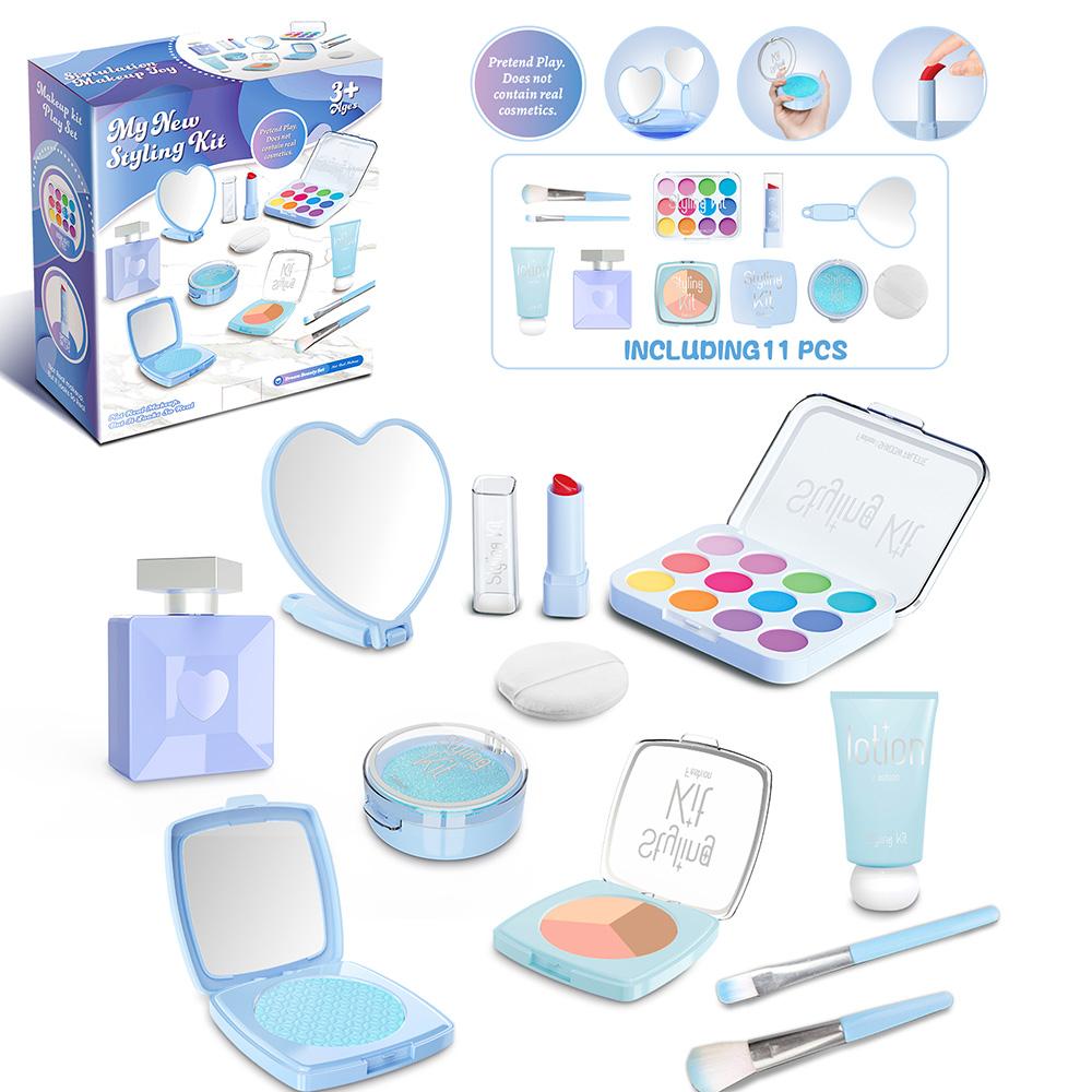 Kids Toys Simulation Cosmetics Set Pretend Play Makeup Toys For Girls Play House Simulation Make up Educational Toys Gifts