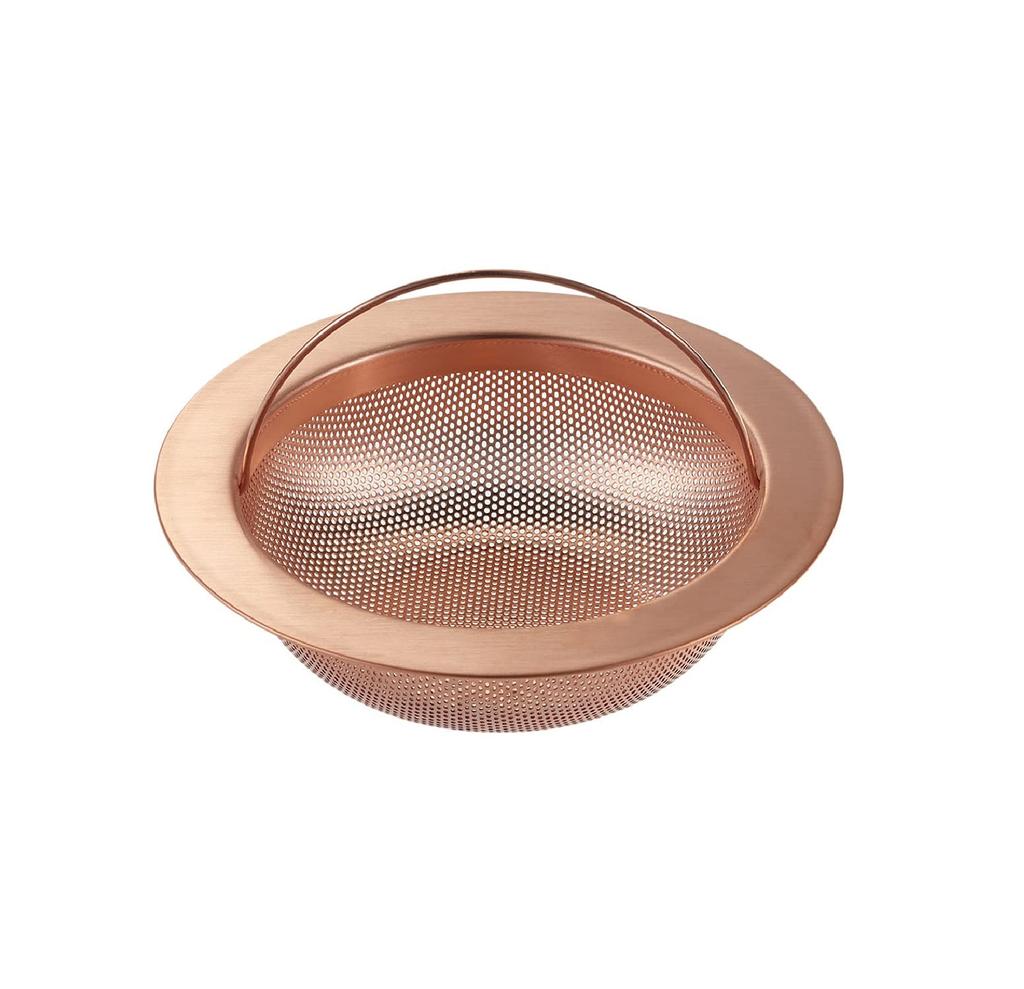 SANEI Sink Drain Stopper Slime Basket, Prevention, 144mm, Copper, PH691F-3