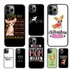 Cute Chihuahua Dog Mom Phone Case Cover For iPhone 17 Air 15 16 14 Plus 11 12 13 Pro Max Apple Max