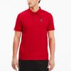 Puma Ferrari Racing Series Casual Sports Breathable Short Sleeve Polo Shirt Men Tops Red 596124-02