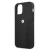 Bmw Case Bmhcp12Mrsppk Iphone 12/12 Pro6,1 Black/Black Hardcase Leather Curve Perforate