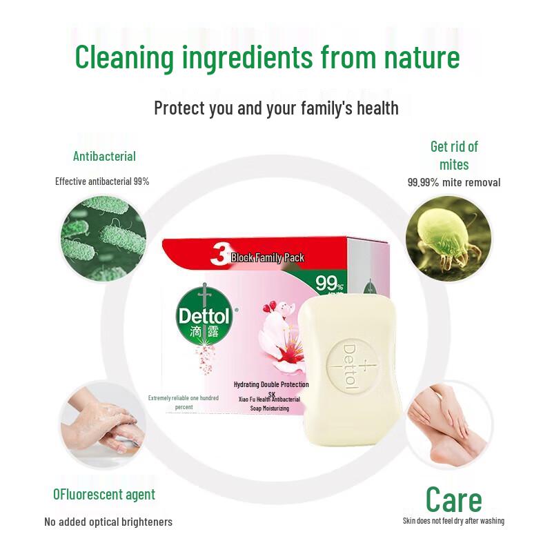 Dettol Moisturizing & Protecting Bar Soap