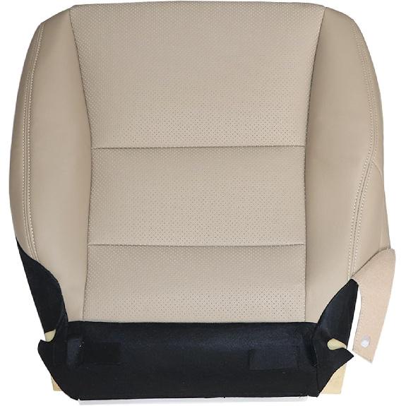 GXARTS Driver Side Bottom Replacement Perforated Leather Seat Cover Gray Compatible with Honda Accord 2013 2014 2015 2016 2017 Driver Bottom Seat дубильная кора