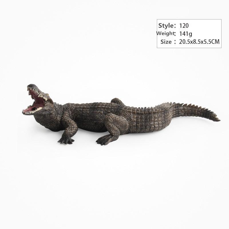 9 Style Home Decor Animal Plastic Series Play Toys Simulation Animal Crocodile Model
