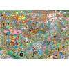 Puzzle jumbo jan van haasteren kinderfeestje 1000 pièces - dessins animés et bd - enfant - 12 ans - multicolore