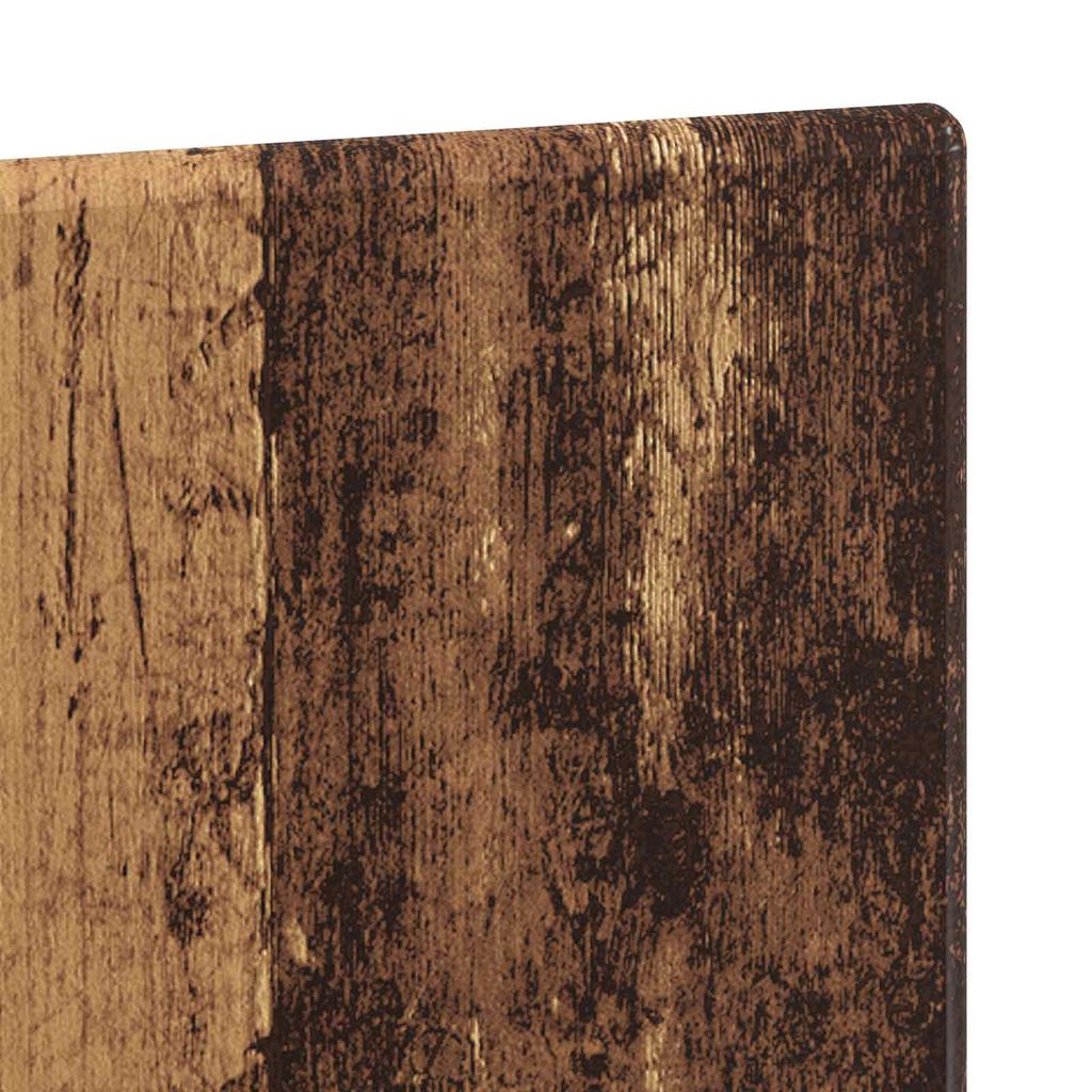 Wall Mounted Headboard BREDA Reclaimed Wood Engineered Wood