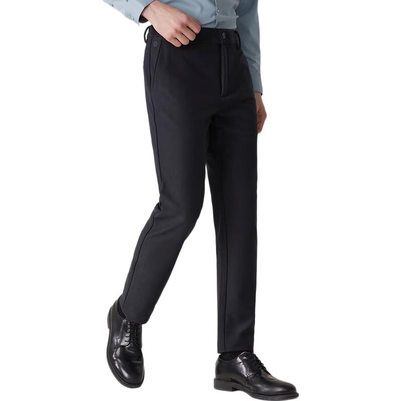 EMZ Erdos Men s Corduroy Straight Casual Trousers 34